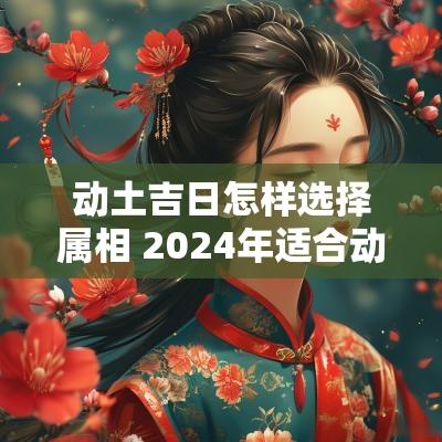 动土吉日怎样选择属相 2025年适合动土吉时吉日