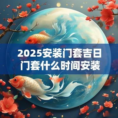 2025安装门套吉日 门套什么时间安装