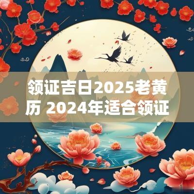 领证吉日2025老黄历 2025年适合领证的日子老黄历 领证吉日2025老黄历 2025年适合领证的日子老黄历