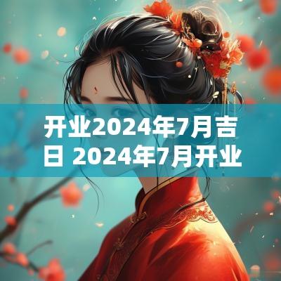 开业2025年7月吉日 2025年7月开业最吉利的日子
