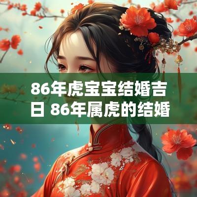 86年虎宝宝结婚吉日 86年属虎的结婚哪个月比较好