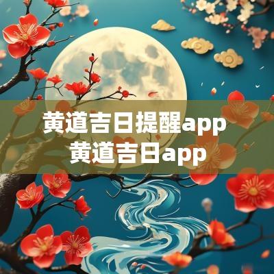 黄道吉日提醒app 黄道吉日app