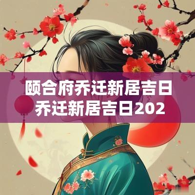 颐合府乔迁新居吉日 乔迁新居吉日2025年