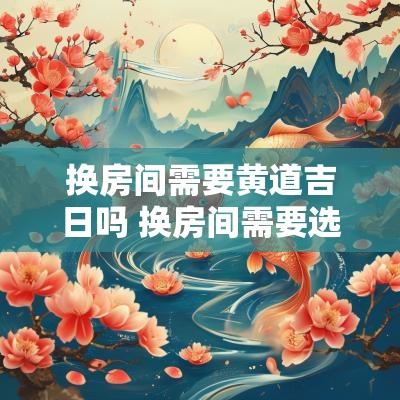 换房间需要黄道吉日吗 换房间需要选日子吗