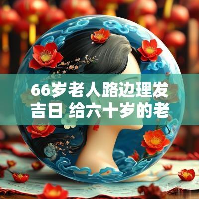 66岁老人路边理发吉日 给六十岁的老人理发