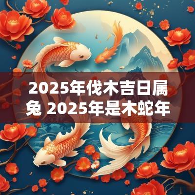 2025年伐木吉日属兔 2025年是木蛇年吗