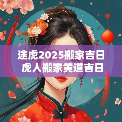 途虎2025搬家吉日 虎人搬家黄道吉日