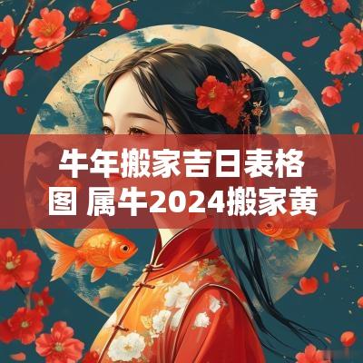 蛇年搬家吉日表格图 属牛2025搬家黄道吉日