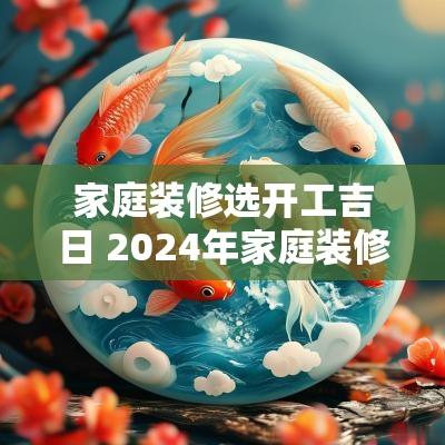 家庭装修选开工吉日 2025年家庭装修开工吉日