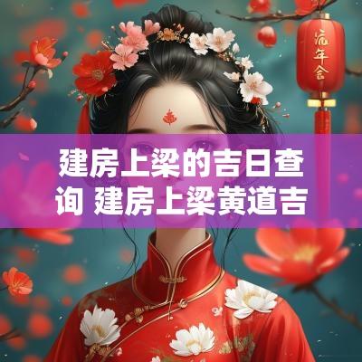建房上梁的吉日查询 建房上梁黄道吉日