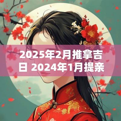 2025年2月推拿吉日 2025年1月提亲黄道吉日