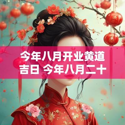 今年八月开业黄道吉日 今年八月二十七是黄道吉日吗