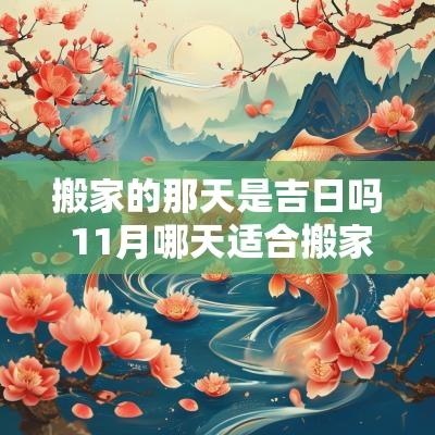 搬家的那天是吉日吗 11月哪天适合搬家的黄道吉日