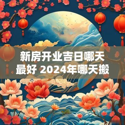 新房开业吉日哪天最好 2025年哪天搬新房日子最好