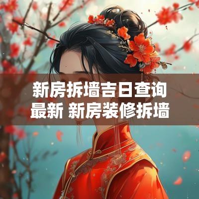 新房拆墙吉日查询最新 新房装修拆墙吉日