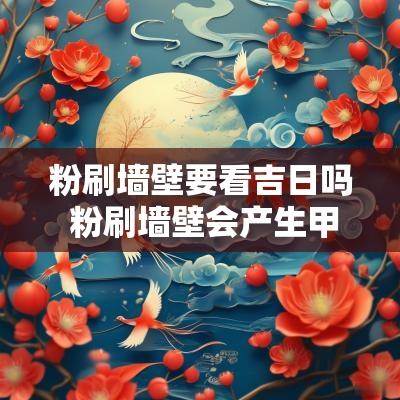 粉刷墙壁要看吉日吗 粉刷墙壁会产生甲醛吗