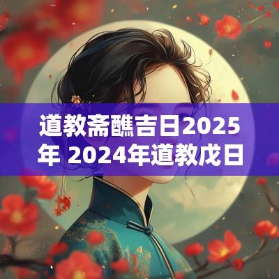 道教斋醮吉日2025年 2025年道教戊日一览表