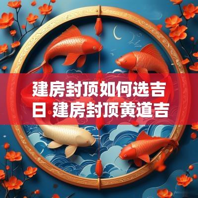 建房封顶如何选吉日 建房封顶黄道吉日查询