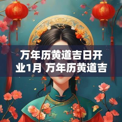 万年历黄道吉日开业1月 万年历黄道吉日2025年1月份查询