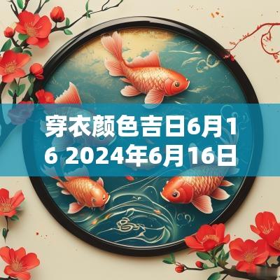 穿衣颜色吉日6月16 2025年6月16日穿衣五行颜色