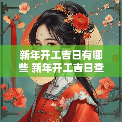 新年开工吉日有哪些 新年开工吉日查询