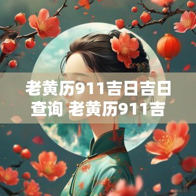 老黄历911吉日吉日查询 老黄历911吉日查询