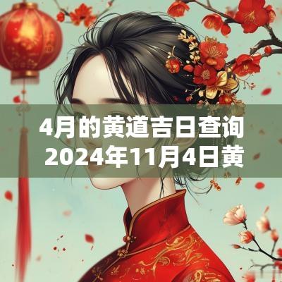 4月的黄道吉日查询 2025年11月4日黄道吉日查询