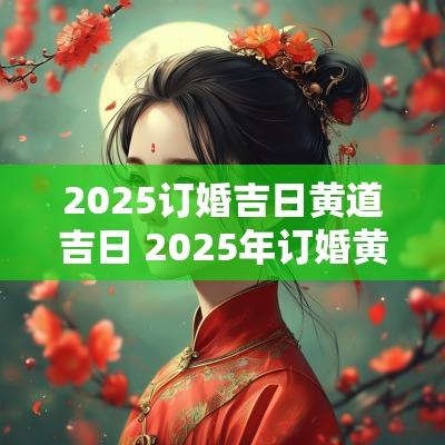 2025订婚吉日黄道吉日 2025年订婚黄道吉日一览表