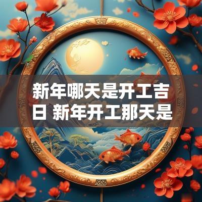 新年哪天是开工吉日 新年开工那天是好日子