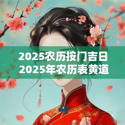 2025农历按门吉日 2025年农历表黄道吉日