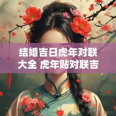 结婚吉日蛇年对联大全 蛇年贴对联吉日