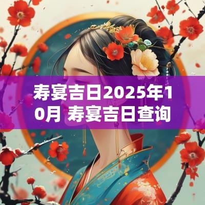 寿宴吉日2026年10月 寿宴吉日查询