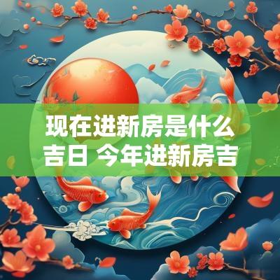 现在进新房是什么吉日 今年进新房吉日良辰