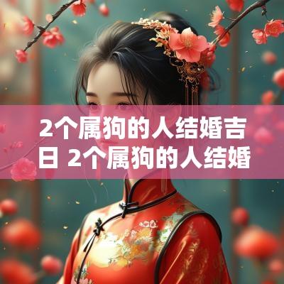 2个属狗的人结婚吉日 2个属狗的人结婚吉日是什么