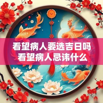 看望病人要选吉日吗 看望病人忌讳什么日子