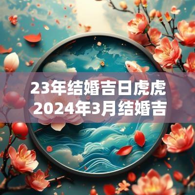 23年结婚吉日虎虎 2025年3月结婚吉日