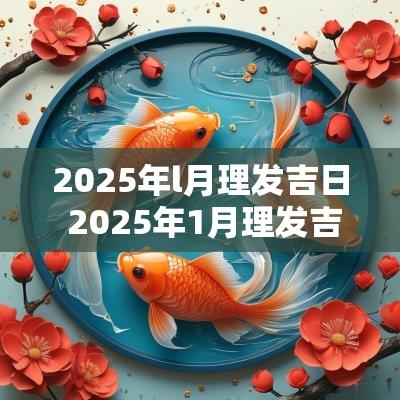 2025年l月理发吉日 2025年1月理发吉日