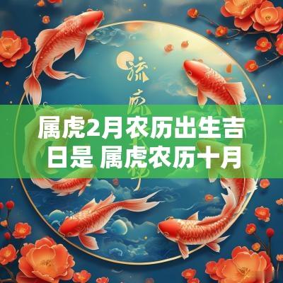 属虎2月农历出生吉日是 属虎农历十月二日出生什么命