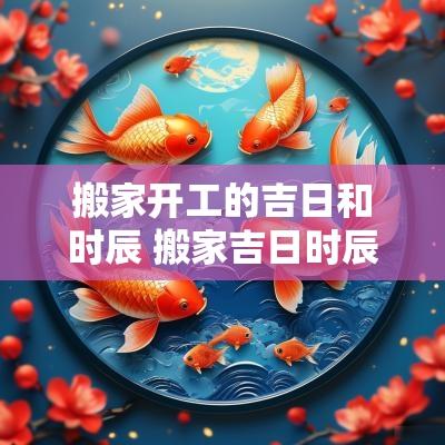 搬家开工的吉日和时辰 搬家吉日时辰凶时可以吗