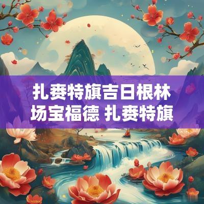 扎赉特旗吉日根林场宝福德 扎赉特旗吉日嘎岱农业专业合作社