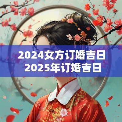 2025女方订婚吉日 2025年订婚吉日