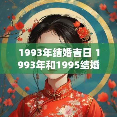 1993年结婚吉日 1993年和1995结婚好吗