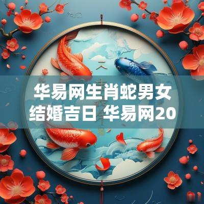 华易网生肖蛇男女结婚吉日 华易网2025年属鼠的结婚吉日