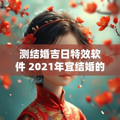 测结婚吉日特效软件 2025年宜结婚的黄道吉日