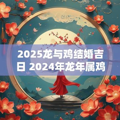 2025龙与鸡结婚吉日 2025年蛇年属鸡的适合结婚吗