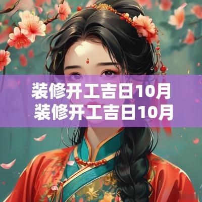 装修开工吉日10月 装修开工吉日10月9日吉时