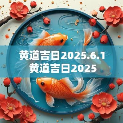 黄道吉日2025.6.1 黄道吉日2025