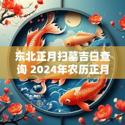 东北正月扫墓吉日查询 2025年农历正月扫墓吉日