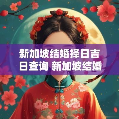 新加坡结婚择日吉日查询 新加坡结婚风俗