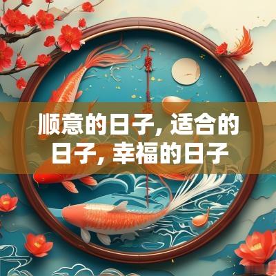 顺意的日子, 适合的日子, 幸福的日子